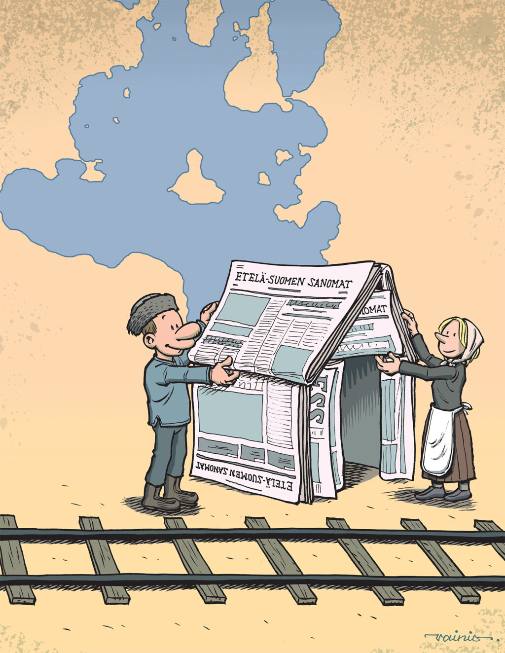 Kuvitus Jyrki Vainio 